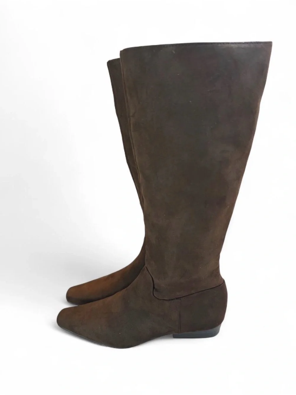 Classic Tall Brown Suede Women's Boots